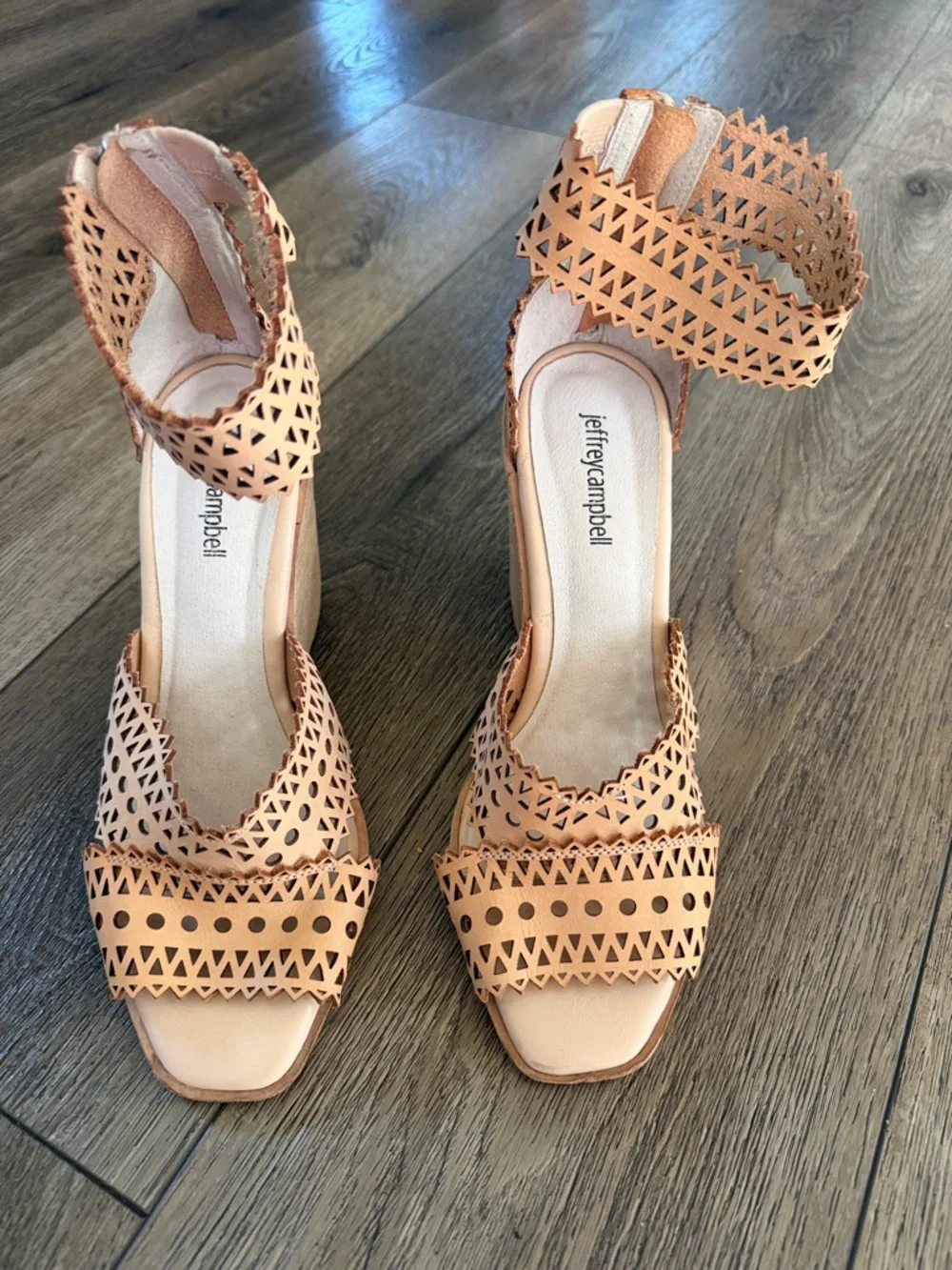 Jeffrey Campbell Besante Wedge Sandals